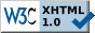W3C Validation Logo